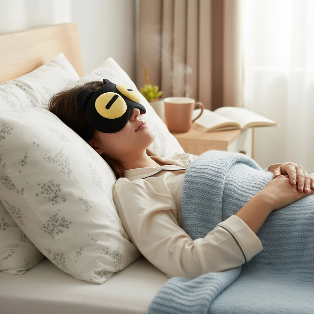 Waffles the Bear Sleep Mask