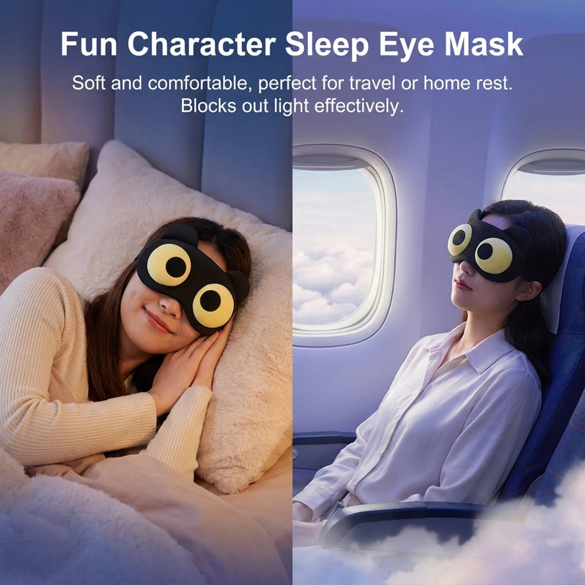 Waffles the Bear Sleep Mask